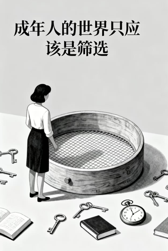 成年人的世界真的只应该是筛选